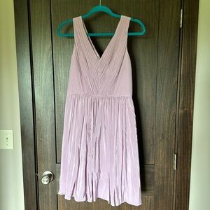 NWT, Boden Swishy Fit and Flare Dress with Pleated Bodice, Size 6